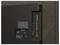 'Back of a television showing HDMI ports, USB socket, and control buttons on a dark panel.'
