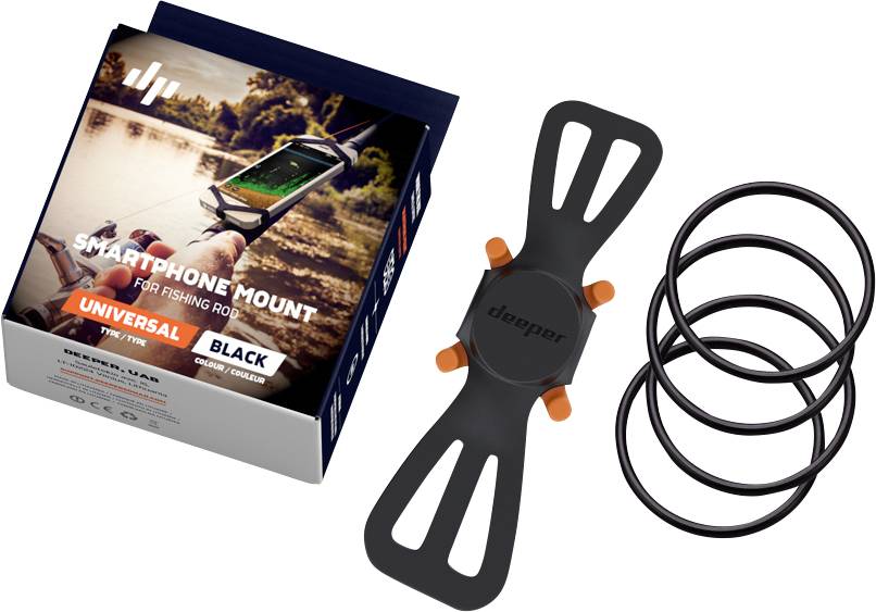 deeper Deeper Smartphonehalterung Belt clip Black