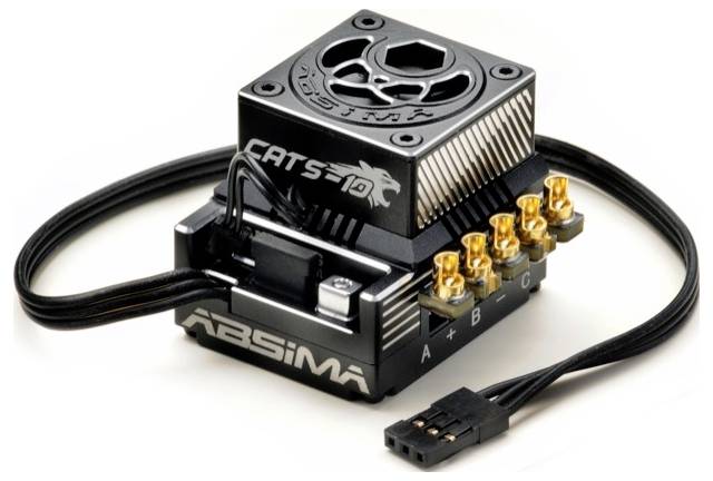 Absima Premium ESC CATS-10 Model car brushless speed control Load (Amp max.): 1100 A