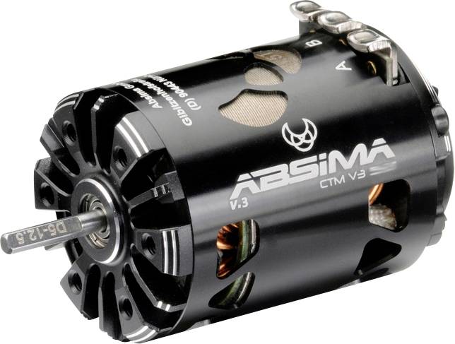 Absima Revenge CTM V3 Model car brushless motor kV (RPM per volt): 3880 Turns: 10.5