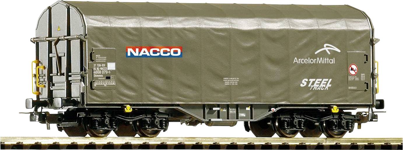 Image of Piko H0 24623 H0 sliding tarpaulin wagon Shimns Nacco of NS