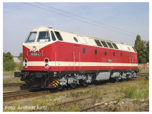 Piko TT 47351 TT Diesel locomotive BR 119 Museum of DB AG