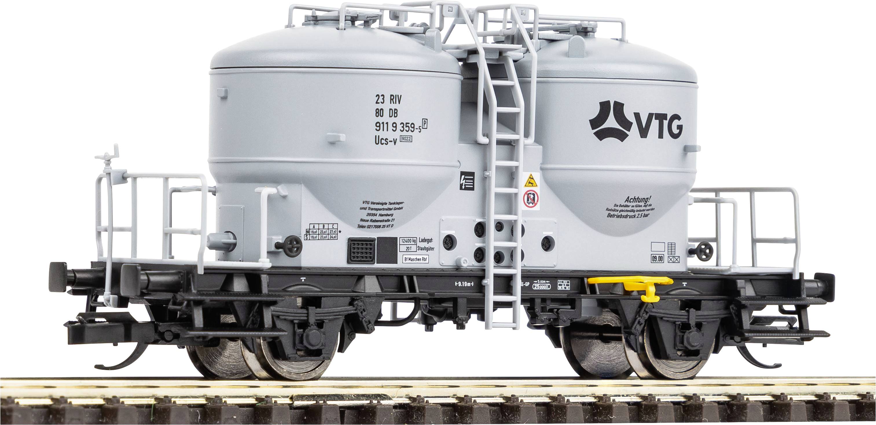 Piko TT 47757 TT cement silo wagon UCS-v of VTG