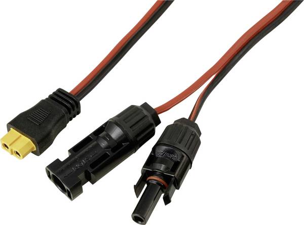 TRU COMPONENTS TC-13619272  Solar adapter cable 3.31 mm² 20 A Cable length 0.5 m