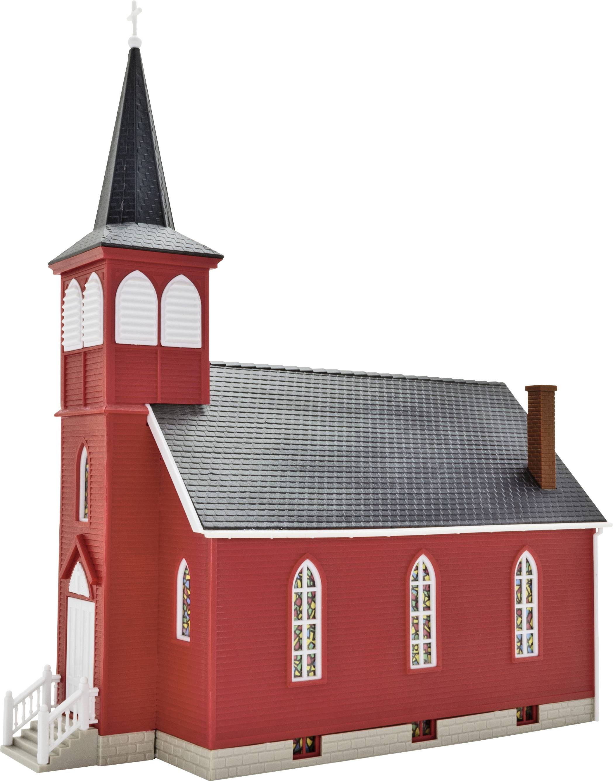 Image of Kibri 38845 H0 Country church with LED lighting