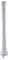 A white cylindrical object with a small base, from which a cable protrudes.
