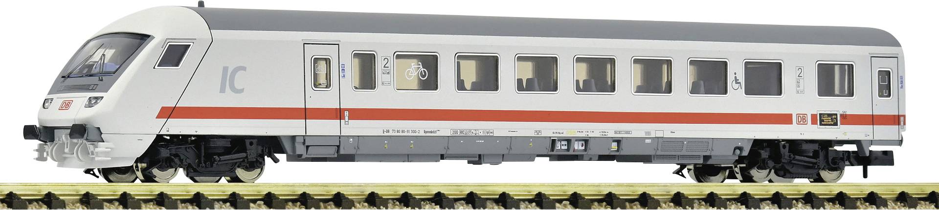 Fleischmann 6260048 N IC/EC-control wagon Bpmmbdzf 286.3, 2 class of DB AG