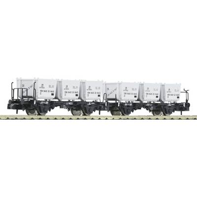 Fleischmann 6660106 N container carrying wagon-double unit BTS 50 of DB
