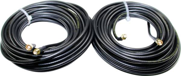 Wittenberg Antennen LTE, UMTS Mobilfunk 2 x 3m Duo SMA Stecker auf SMA Buchse K-103071 SMA adapter SMA plug - SMA socket 3 m 1 pc(s)