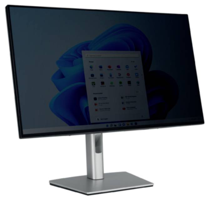 A computer screen displays a desktop with an open window showing multiple app icons and options.