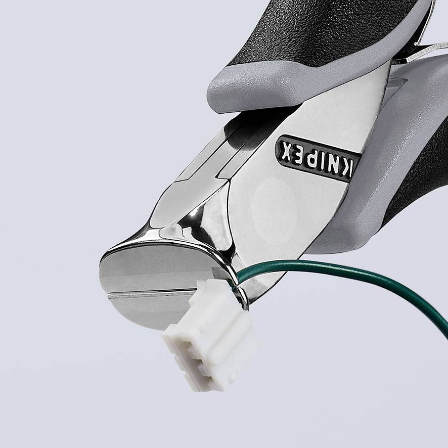 Prosthetic component with cap and electronic connection, designated as 'KINPEX'.