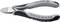 A grey pliers with a black handle, brand 'Knipex', model '77 02 130 ESD', inscription 'Made in Germany'.