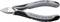 Side cutters with black and grey handle, 'Knipex' label, suitable for Cu wire up to 2.0 mm and hard wires up to 0.6 mm.