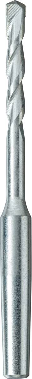 A metallic mill cutter with a spiral cutting edge, used for precise drilling or cutting work in materials.