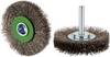Rhodius Rhodius ERBW, 10 round brushes 60 x 12 x 15 x 6.0 mm, corrugated, Topline, for stainless steel, steel, Non-ferrous metals ERBW 353124 10 pc(s)