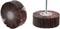Two grinding wheels, one horizontal, the other vertical with visible shaft. Suitable for surface processing.