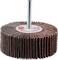 Sanding mop with multiple laminations and metal pin. Labelled 'P60'. Used for sanding work in hand-operated tools.