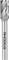 A cylindrical bar cutter with a spiral cutting pattern and the brand inscription 'RHODIUS' along the shaft.