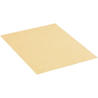 Beige sandpaper sheet on a white background.<br><br>Note: This translation is already in British English, as there are no significant differences from American English in this context.