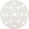 A round sanding disc with multiple symmetrically arranged holes. Suitable for sanding machines to smooth surfaces.