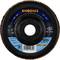Rhodius cutting disc, model LBA P1, size 125 x 22.23 mm. Maximum speed: 80 m/s. EAN: 4011890043448.