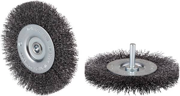 Rhodius Rhodius SRBWBM, 10 x round brushes 100 x 12 x 22 x 6.0 mm, corrugated, Topline, for steel SRBWBM  353029 10 pc(s)