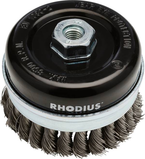 Rhodius Rhodius bench, pot brush 100 x 20 x M14, gated, Proline, for steel STBZ  353012 1 pc(s)