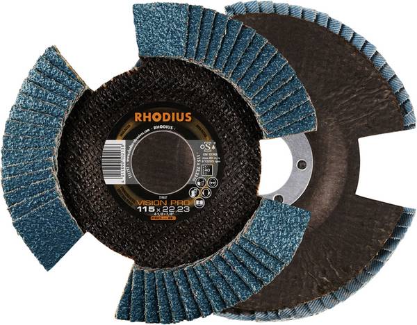 Rhodius 210637 VISION PRO Flap disc Grit size 40 10 pc(s)