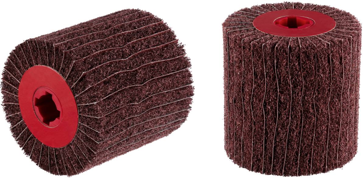 Rhodius 305354 Rhodius VWK, nonwovens combined 100 x 100 x 19.00 mm, A80, Medium, Topline, for stainless steel, Steel, non-ferrous metals 1 pc(s)