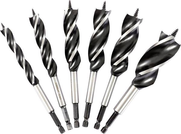 FRITZFURT 2800-3106 Douglas & Irwin bit set 6-piece 12 mm, 16 mm, 19 mm, 23 mm, 25 mm, 32 mm Total length 150 mm Hex shank 1 Set