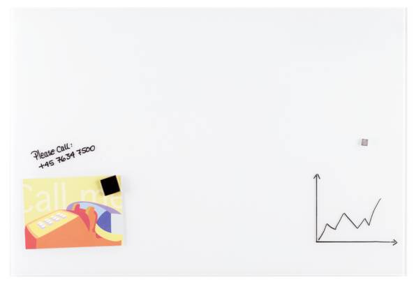 Franken Magnetic board Glassboard 600x450 Optical weiß GTL456009
