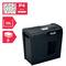 Electric paper shredder by Rexel, Model P4, 10-litre bin, cuts up to 6 sheets simultaneously into 28 mm strips.