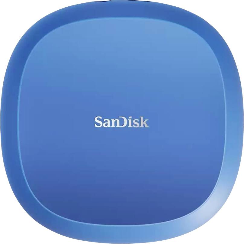 SanDisk Creator Desk Drive 4 TB External SSD hard drive USB A (USB 3.2 2nd gen), PSU connector Blue SDSSDT40C-4T00-E25
