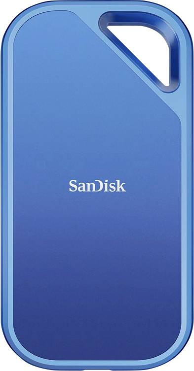 SanDisk Creator Pro Portable 1 TB External SSD hard drive USB C® (USB 3.2 2x 2nd gen) Blue SDSSDE81C-1T00-G25