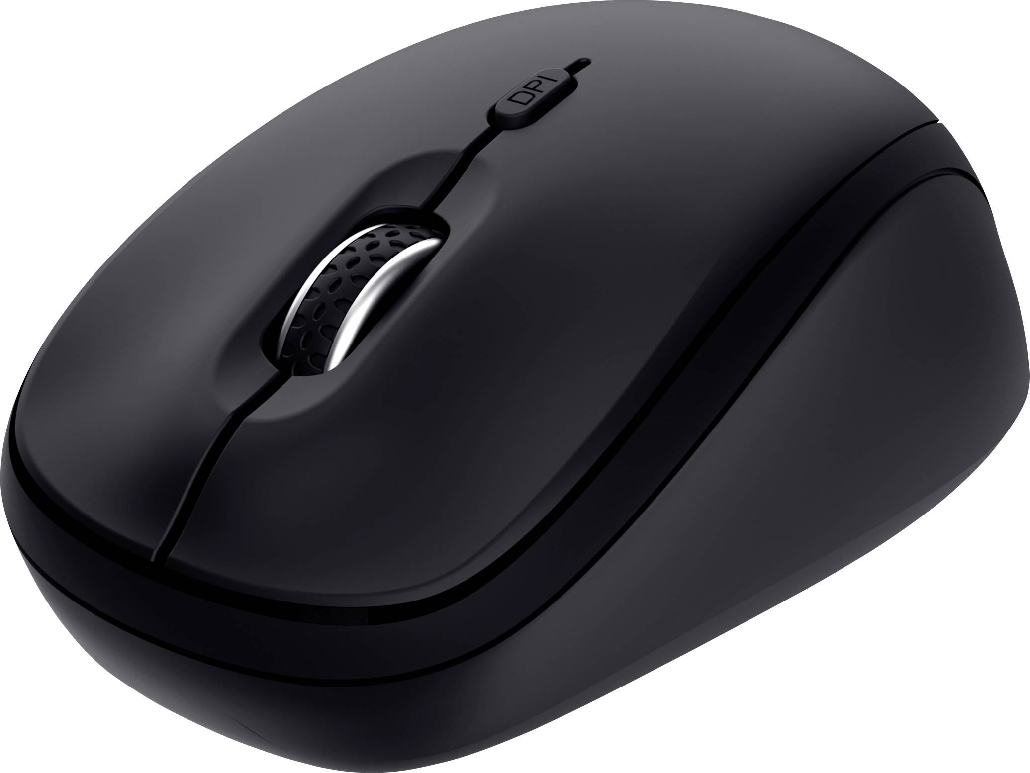 Trust YVI+ MULTI-DEVICE WIRELESS MOUSE BLACK Mouse Wireless, Bluetooth®, USB Black 3 Buttons