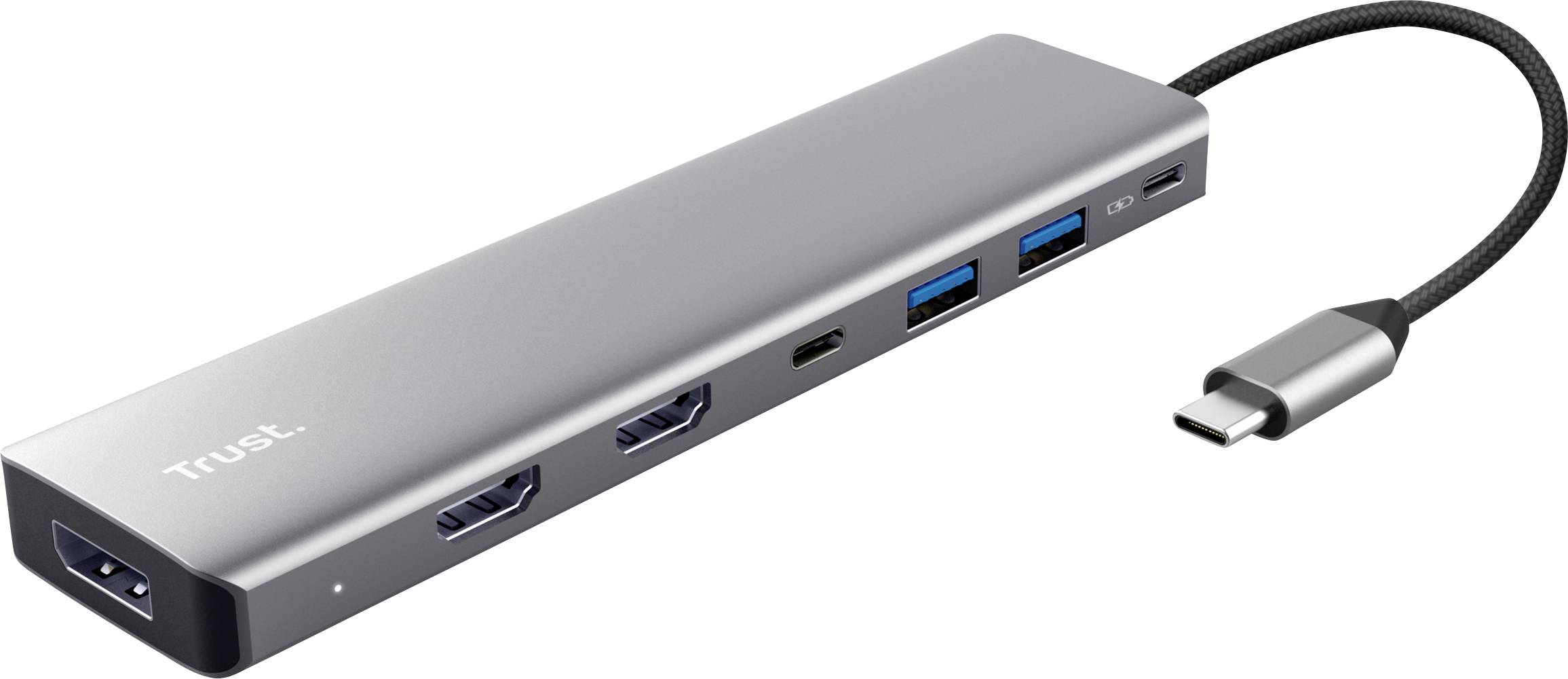 Trust DALYX 7-IN-1 MULTIPORT ADAPTER USB hub combo
