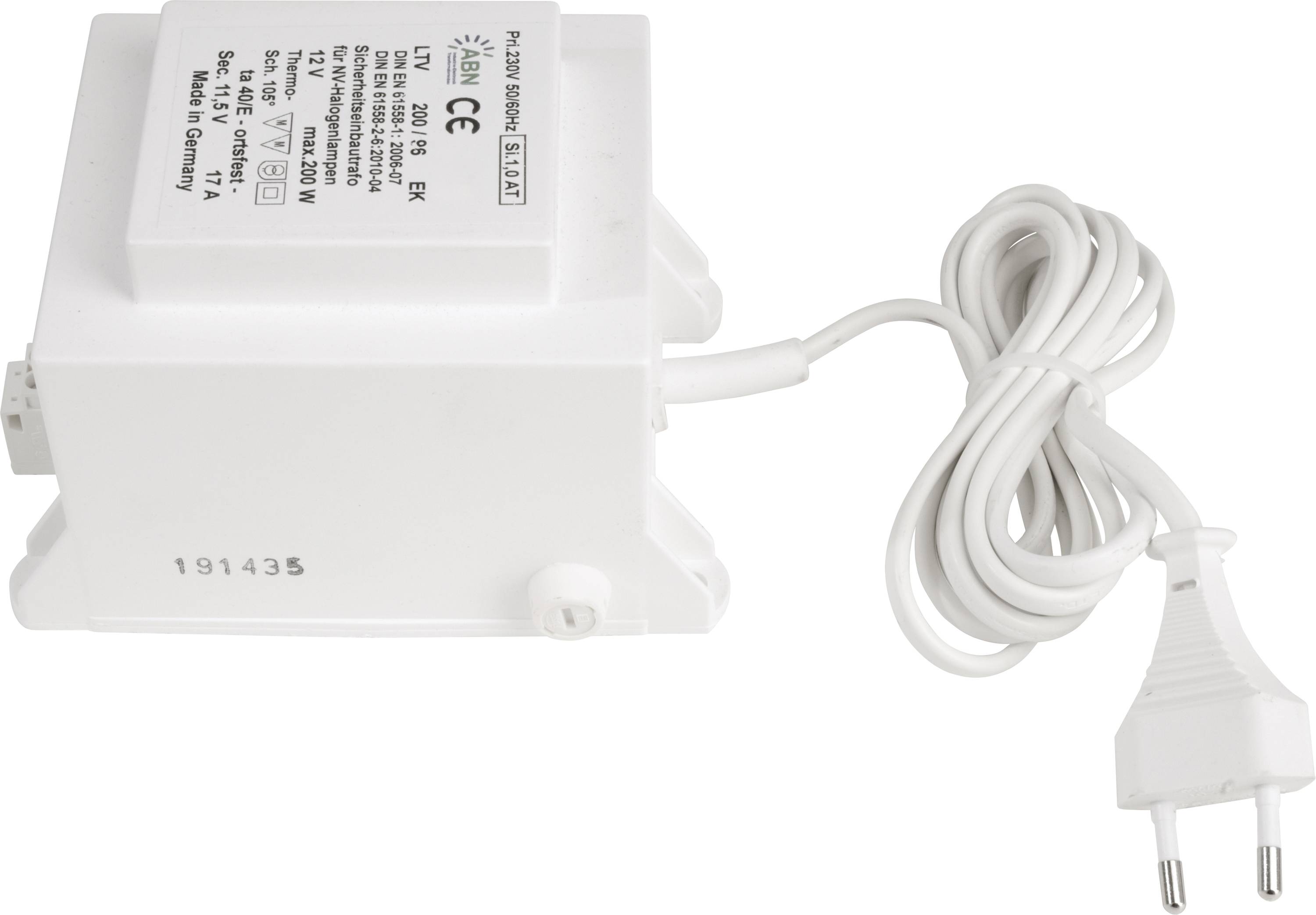 ABN DIM, CV, 11,5V AC, 200 W, IP20 LED transformer 10000 - 16660 mA 1 pc(s)
