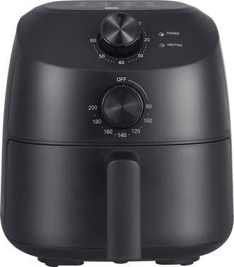 aeco Cube Air fryer 2 l 1150 W Timer function, BPA-free, Non-stick coating Black