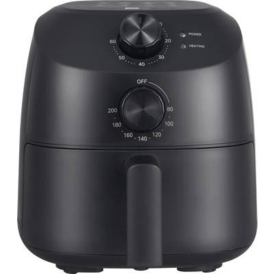 aeco Cube Air fryer 2 l 1150 W Timer function, BPA-free, Non-stick coating Black