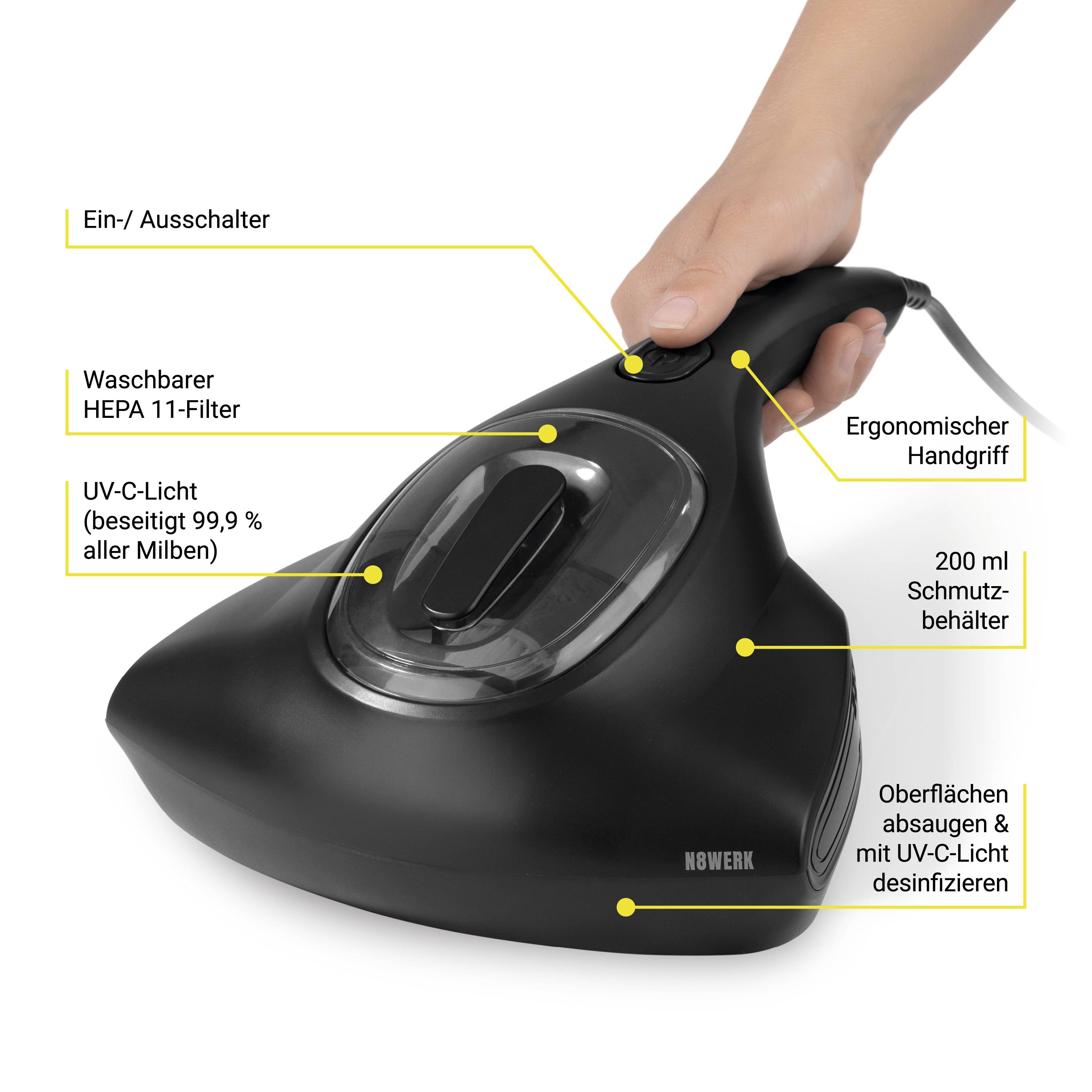 N8WERK UV-C 01997 Handheld vacuum cleaner-12