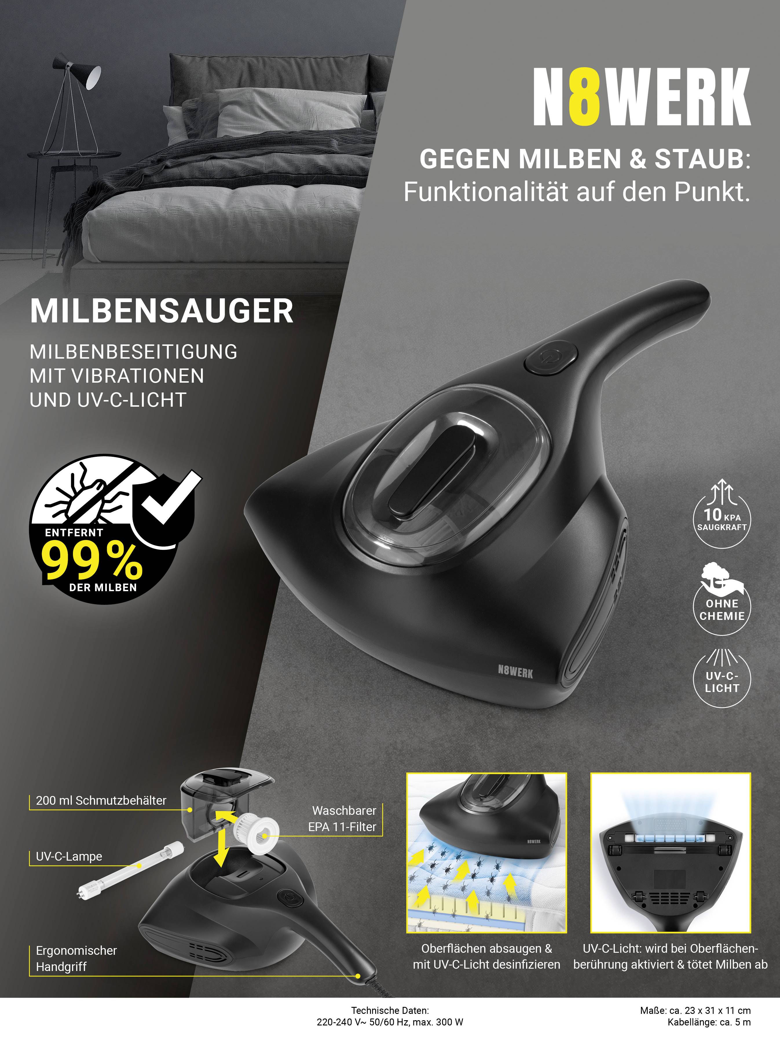 N8WERK UV-C 01997 Handheld vacuum cleaner-13