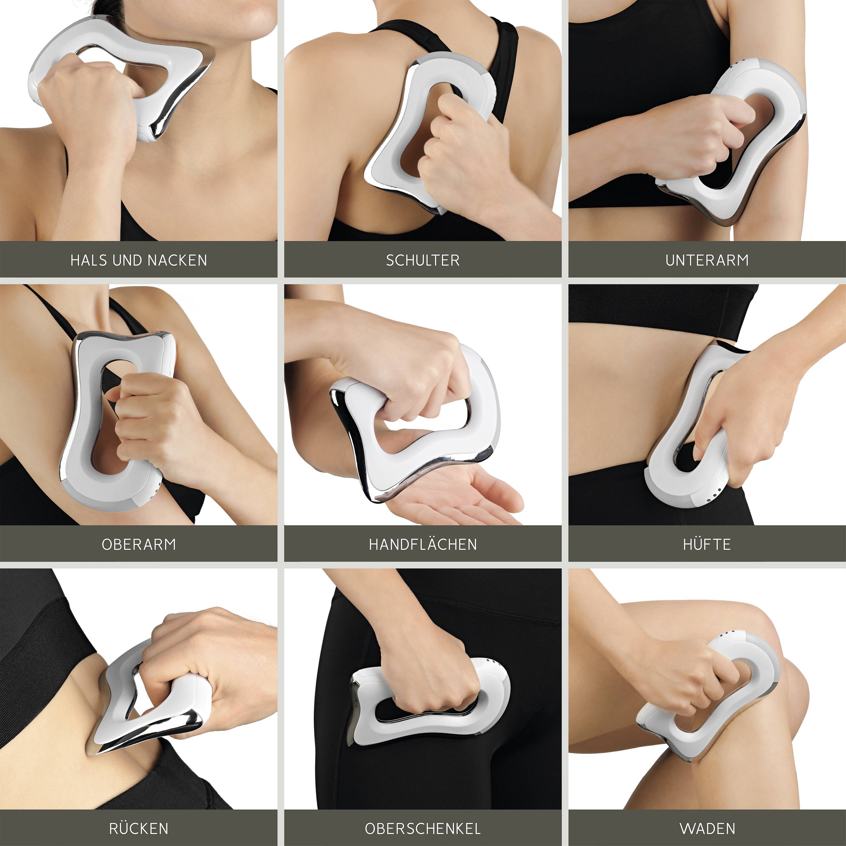 nah-vital Massager 3 W White-1
