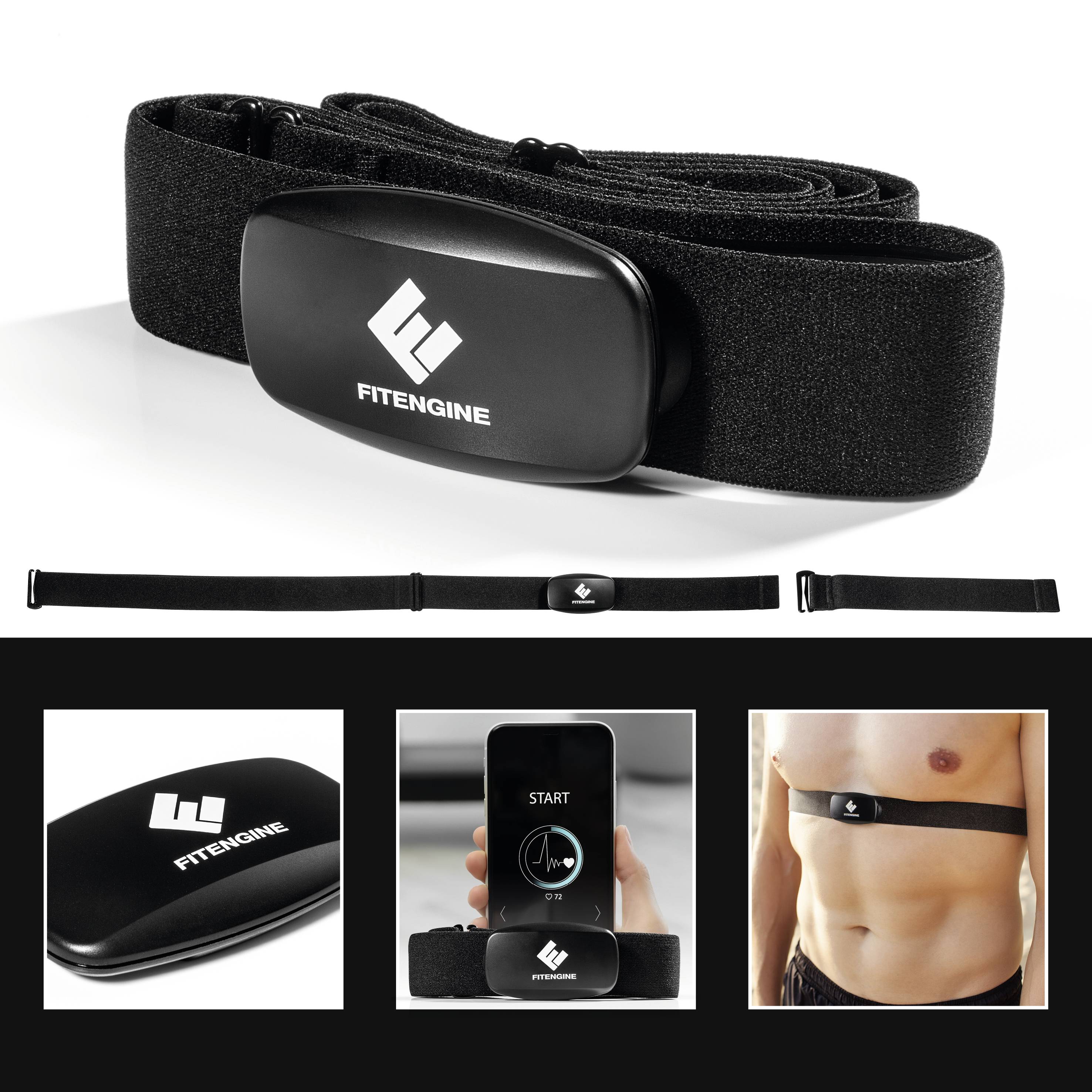 Fitengine Heart rate sensor Black-9