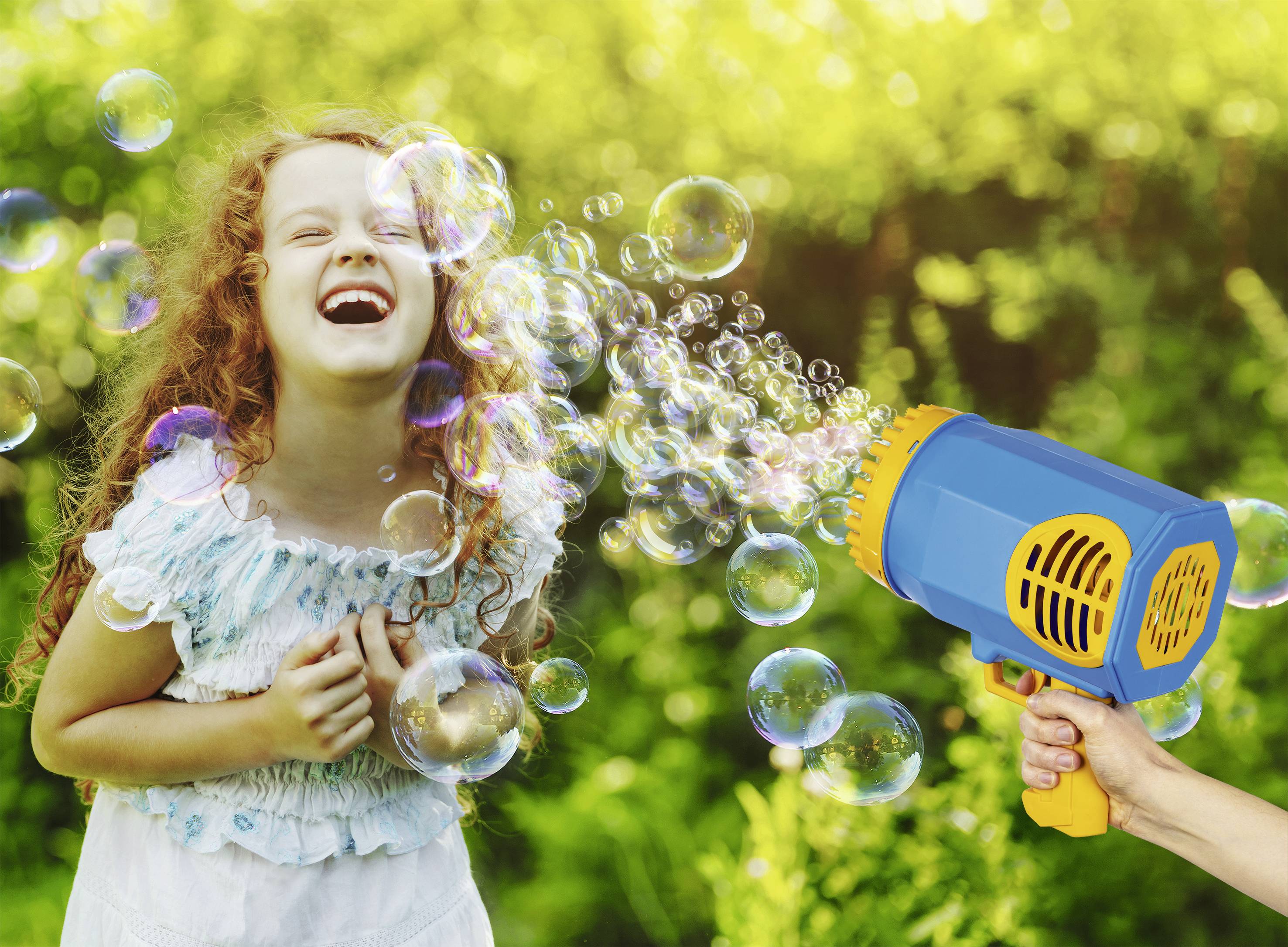 easymaxx soap bubble unit with LED lighting-7