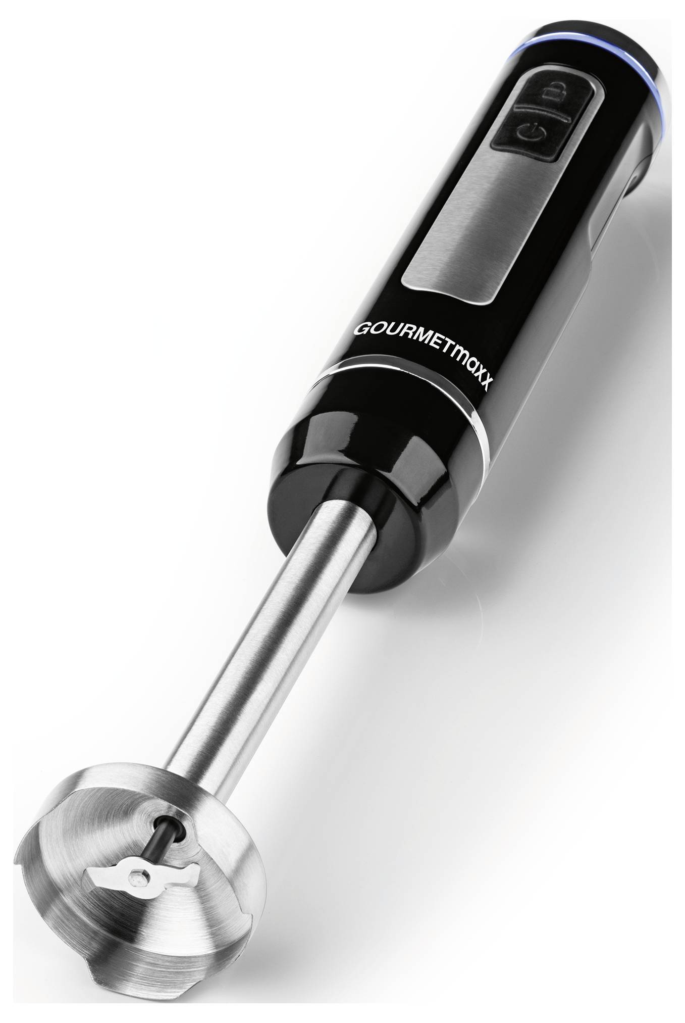 GourmetMaxx Hand-held blender 200 W battery-powered, with blender attachment, Whisk attachment, incl. mixer attachment B-3