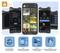 'icu' App Overview shows AI functions for animal recognition, Shop for subscriptions, Camera for settings, Image storage and notifications.