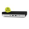 'HP EliteDesk Mini PC with RETEQ certification; compact design, multiple USB ports, ideal for space-saving office environments.'