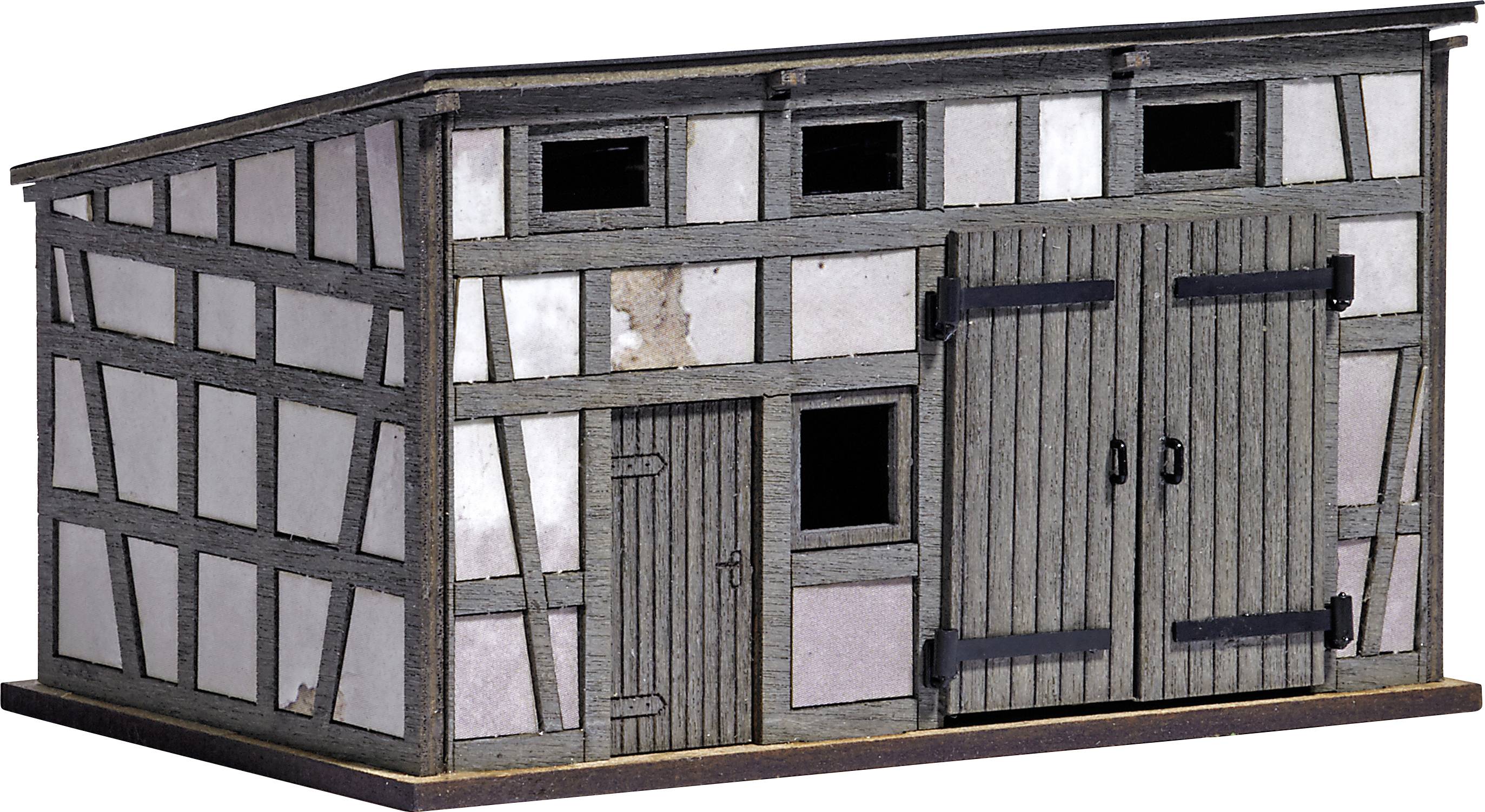 Busch 1942 H0 Weathered adjoining building