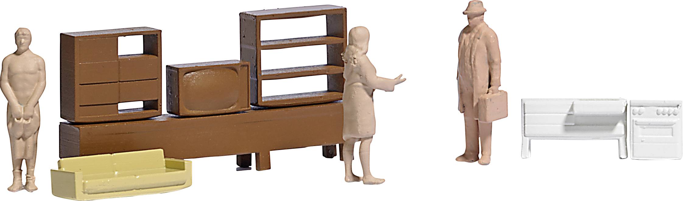 Busch 1992 H0 In flagranti facility Assembly kit