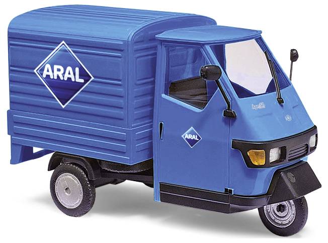 Image of Busch 48498 H0 Car Piaggio Ape 50, Aral